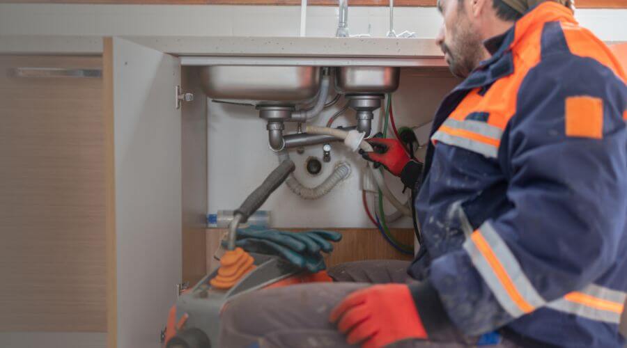 Professional slab leak plumber services in Cherry Creek, SD